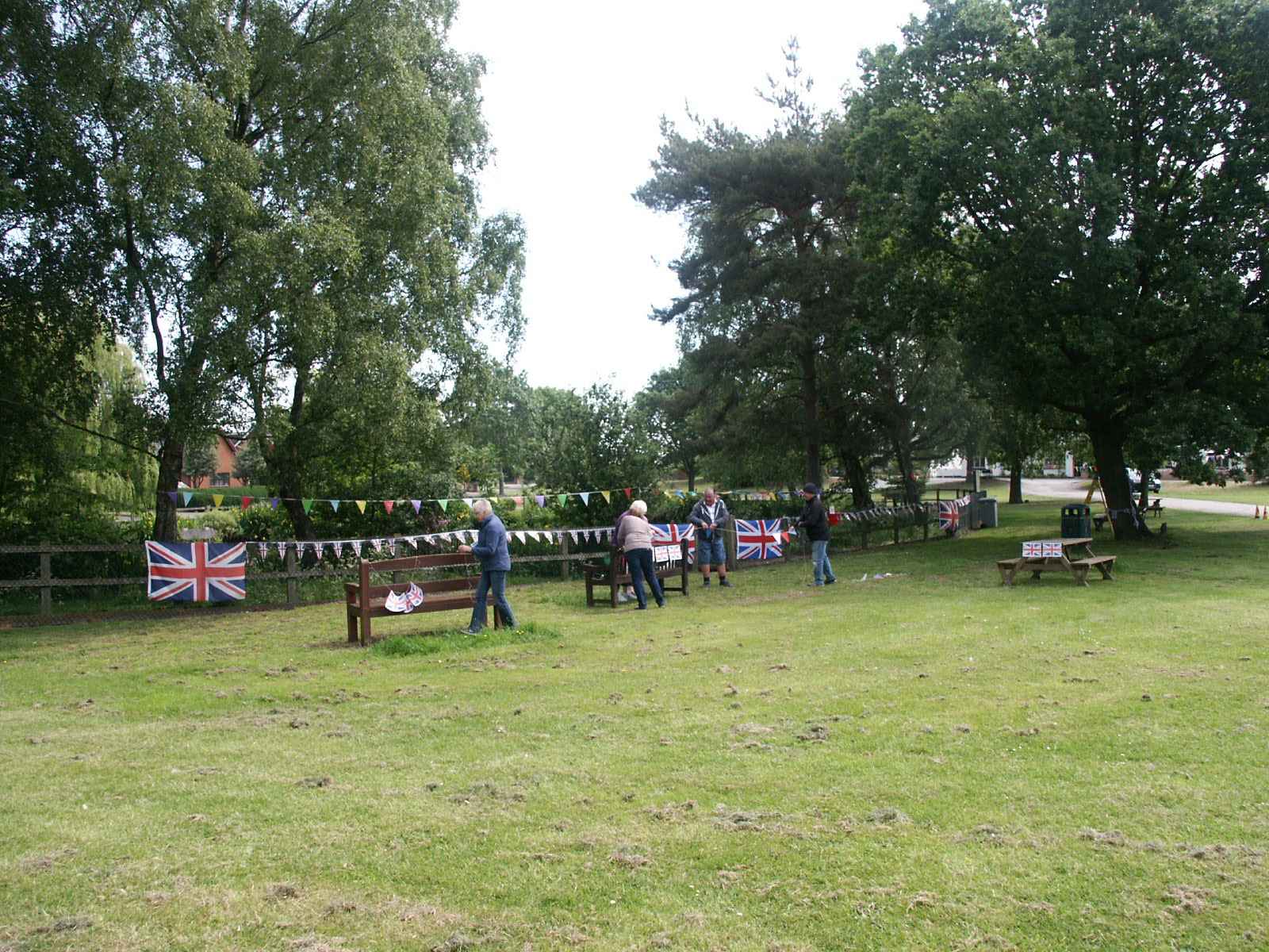 Preparations for the Jubilee Picnic, June 4th